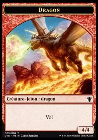 Les Dragons de Tarkir - Jeton Dragon