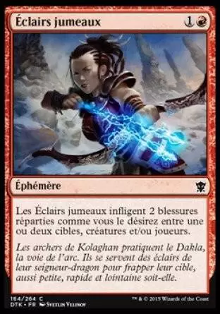 Les Dragons de Tarkir - Éclairs jumeaux