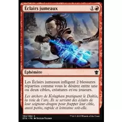 Éclairs jumeaux