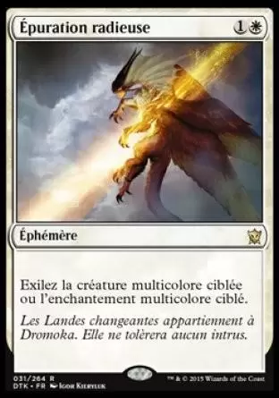 Les Dragons de Tarkir - Épuration radieuse