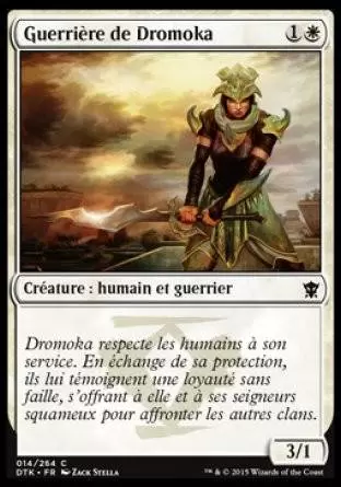 Les Dragons de Tarkir - Guerrière de Dromoka