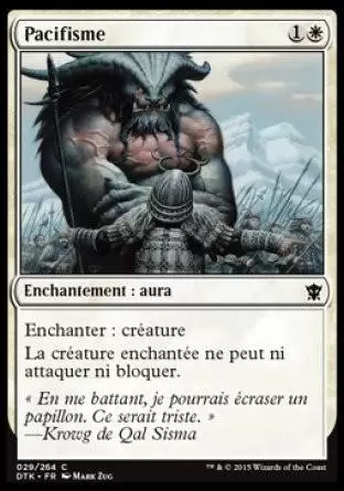 Les Dragons de Tarkir - Pacifisme