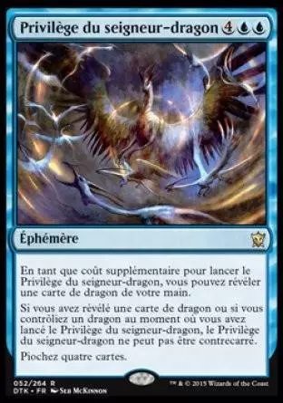 Les Dragons de Tarkir - Privilège du seigneur-dragon