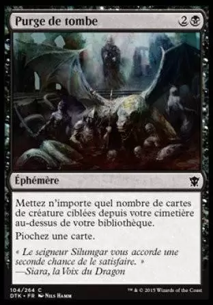 Les Dragons de Tarkir - Purge de tombe