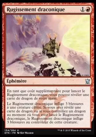Les Dragons de Tarkir - Rugissement draconique