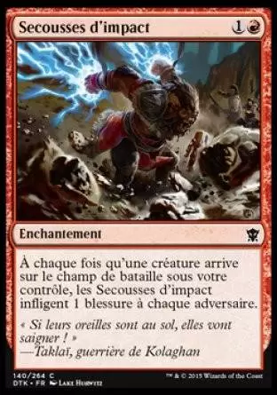 Les Dragons de Tarkir - Secousses d\'impact