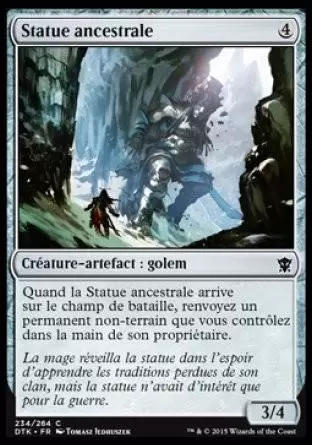 Les Dragons de Tarkir - Statue ancestrale