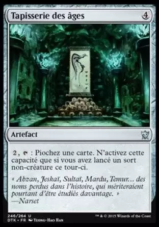 Les Dragons de Tarkir - Tapisserie des âges