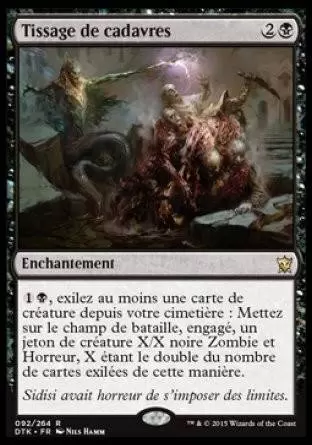 Les Dragons de Tarkir - Tissage de cadavres