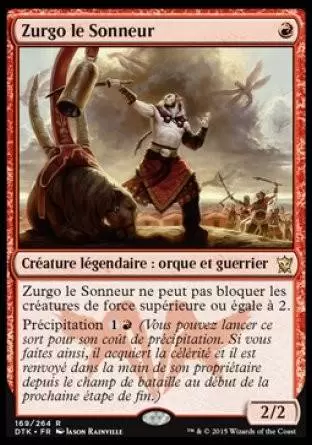 Les Dragons de Tarkir - Zurgo le Sonneur