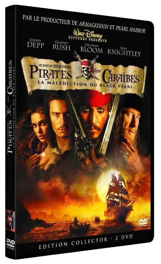 Pirates des Caraïbes - DVD Pirates des Caraïbes - La Malédiction du Black Pearl