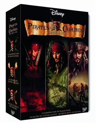 Pirates des Caraïbes - DVD Pirates des Caraïbes - La trilogie