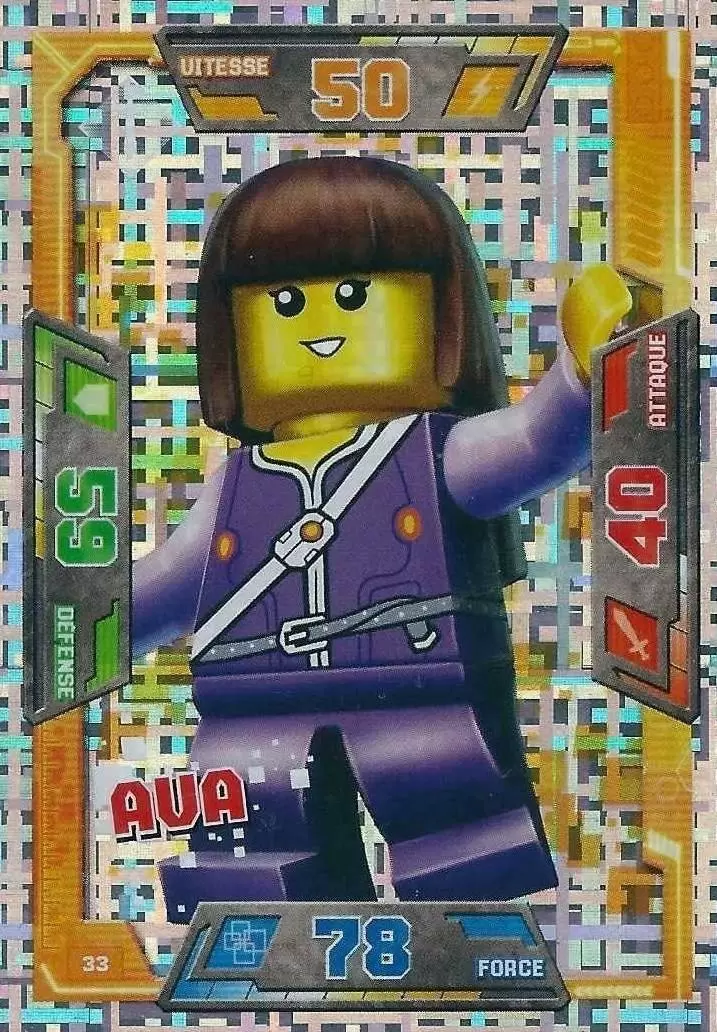 Cartes LEGO Nexo Knights - Ava