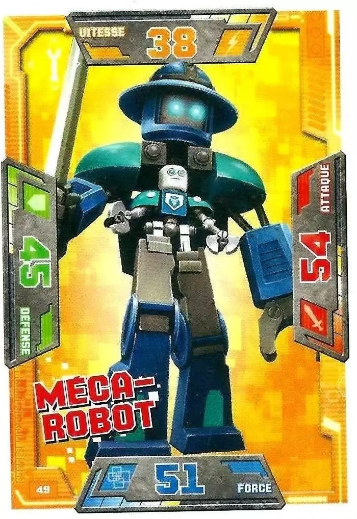 Cartes LEGO Nexo Knights - Méga-Robot