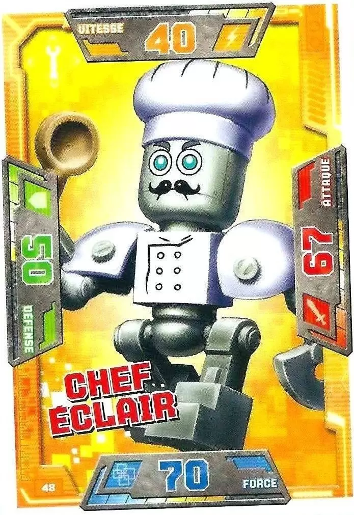 Cartes LEGO Nexo Knights - Chef Eclair