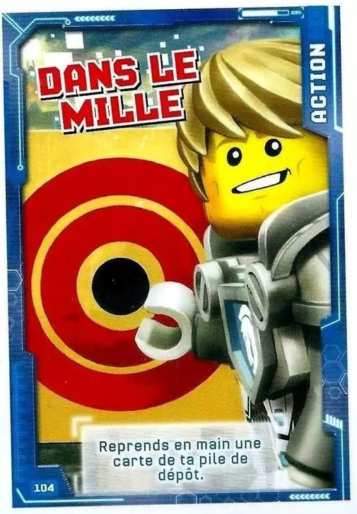 Cartes LEGO Nexo Knights - Dans le Mille