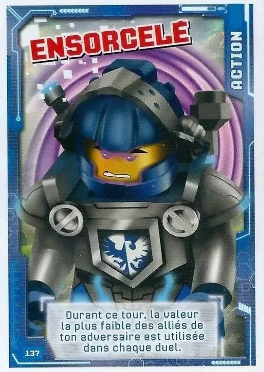 Cartes LEGO Nexo Knights - Ensorcelé