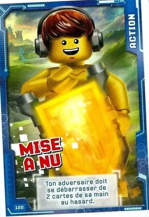 Cartes LEGO Nexo Knights - Mise à nu
