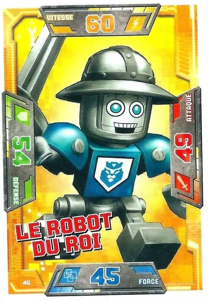 Cartes LEGO Nexo Knights - Le Robot du Roi