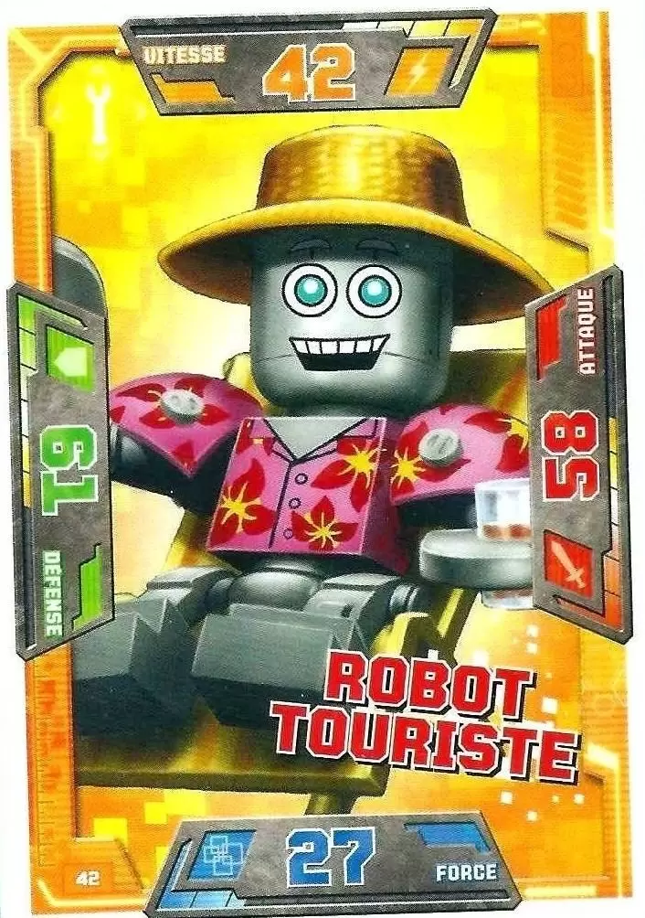 Cartes LEGO Nexo Knights - Robot Touriste