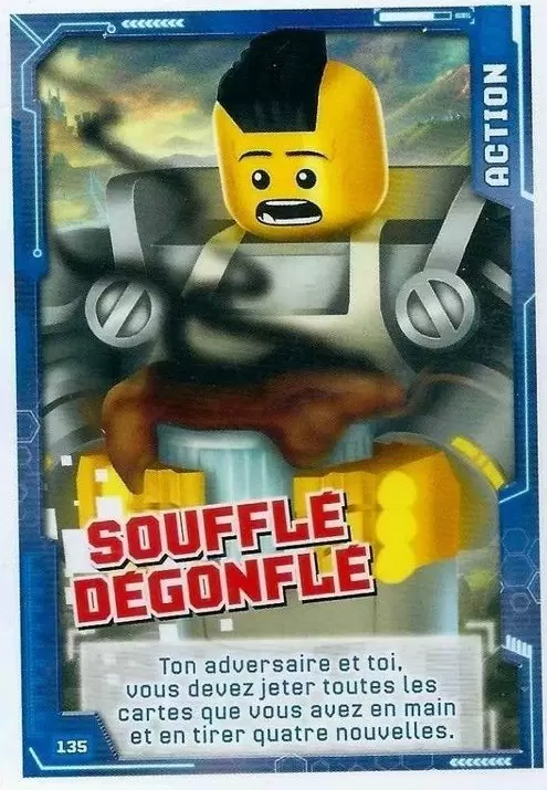 Cartes LEGO Nexo Knights - Soufflé Dégonflé