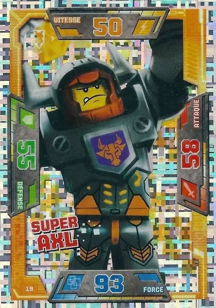 Cartes LEGO Nexo Knights - Super AXL