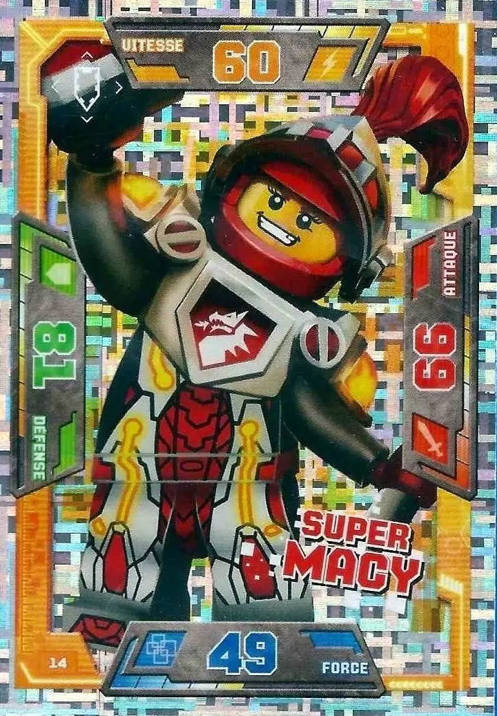 Cartes LEGO Nexo Knights - Super Macy