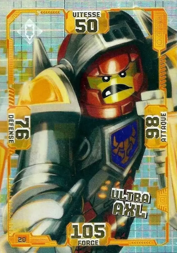 Cartes LEGO Nexo Knights - Ultra AXL