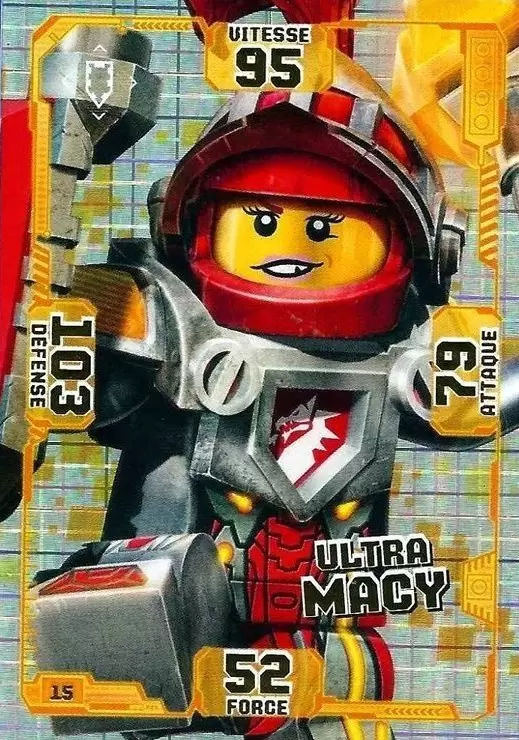 Cartes LEGO Nexo Knights - Ultra Macy