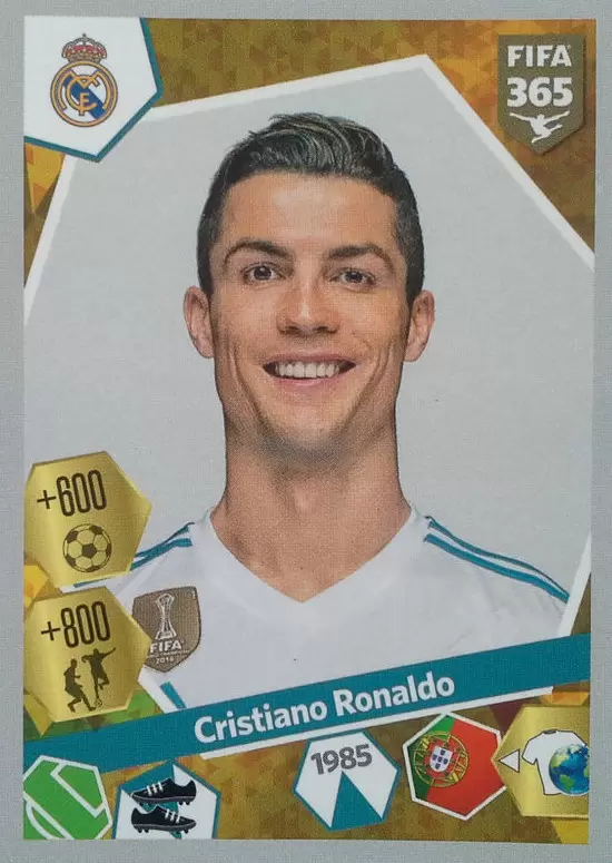 Fifa 365 2018 - Cristiano Ronaldo - Real Madrid CF