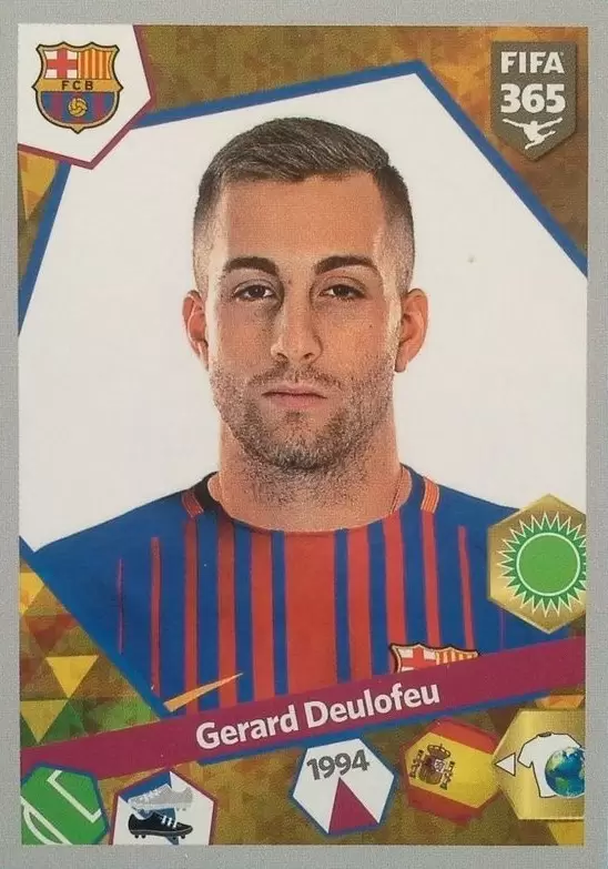 Fifa 365 2018 - Gerard Deulofeu - FC Barcelona