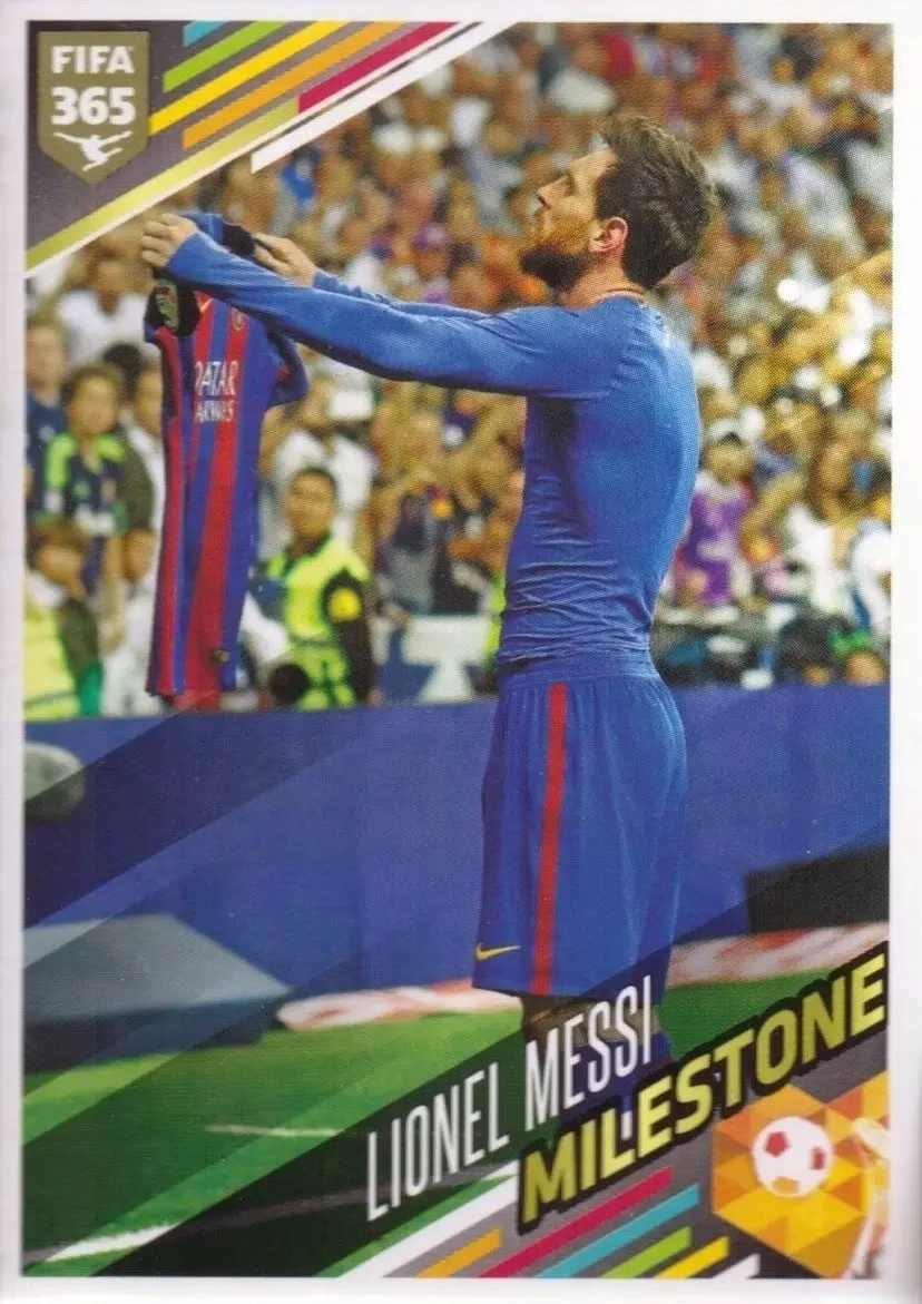 Fifa 365 2018 - Lionel Messi - Milestones
