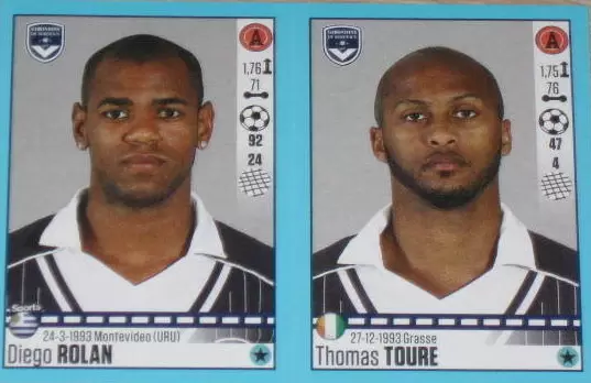 Foot 2016-17 - Diego Rolan - Thomas Toure - Bordeaux
