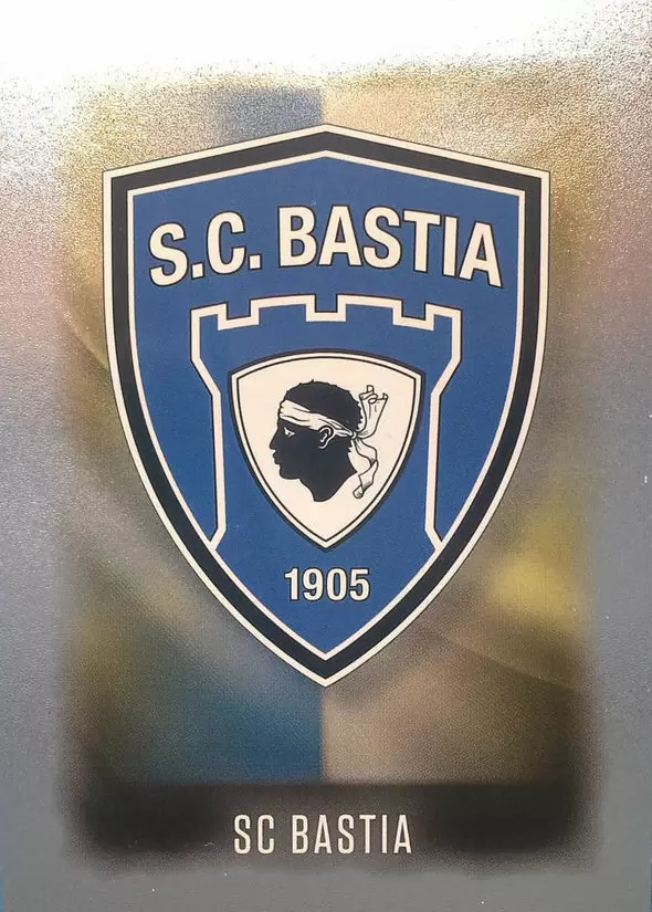 Foot 2016-17 - Écusson Bastia - Bastia