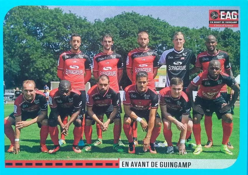Foot 2016-17 - Équipe Guingamp - Guingamp