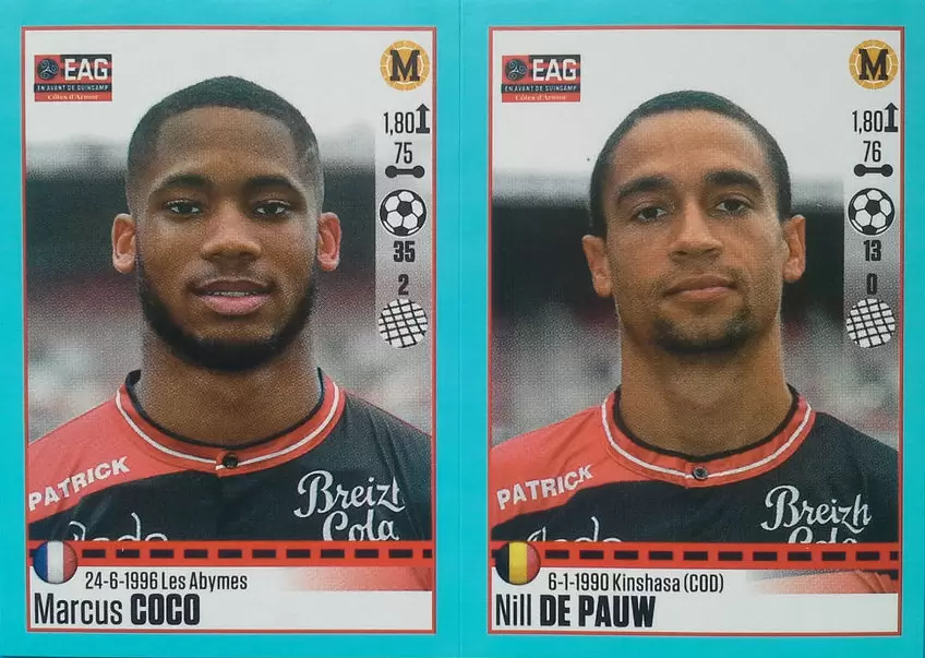 Foot 2016-17 - Marcus Coco - Nill De Pauw - Guingamp