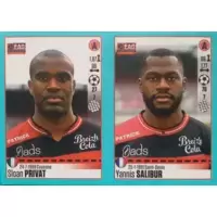 Sloan Privat - Yannis Salibur - Guingamp