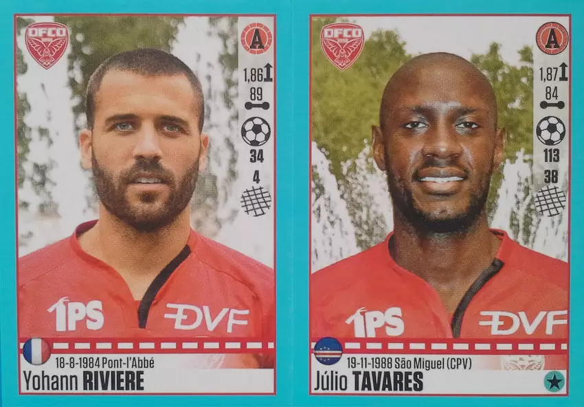 Foot 2016-17 - Yohann Riviere - Júlio Tavares - Dijon