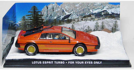 james bond diecast car collection