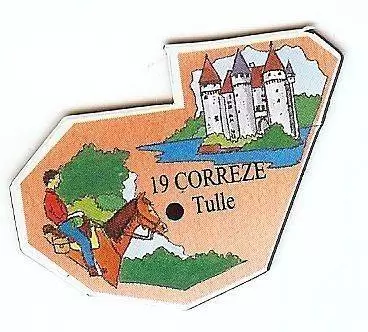 Magnets LE GAULOIS : Première édition - 19 - Corrèze