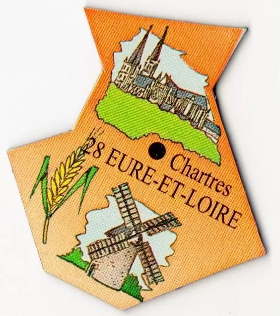 Magnets LE GAULOIS : Première édition - 28 - Eure-et-Loir
