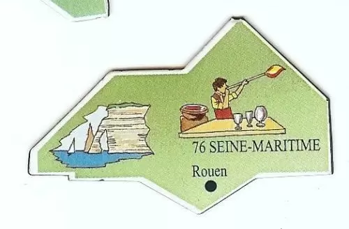 Magnets LE GAULOIS : Première édition - 76 - Seine-Maritime