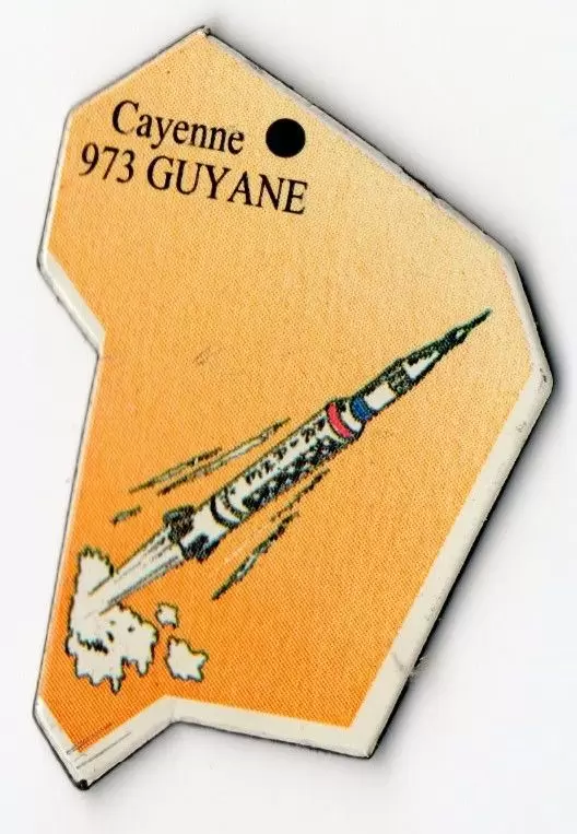 Magnets LE GAULOIS : Première édition - 973 - Guyane