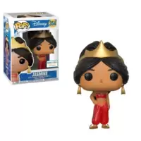 Aladdin - Jasmine Red Glitter