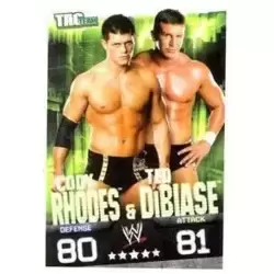 Slam Attax Evolution Card: Cody Rhodes & Ted Dibiase