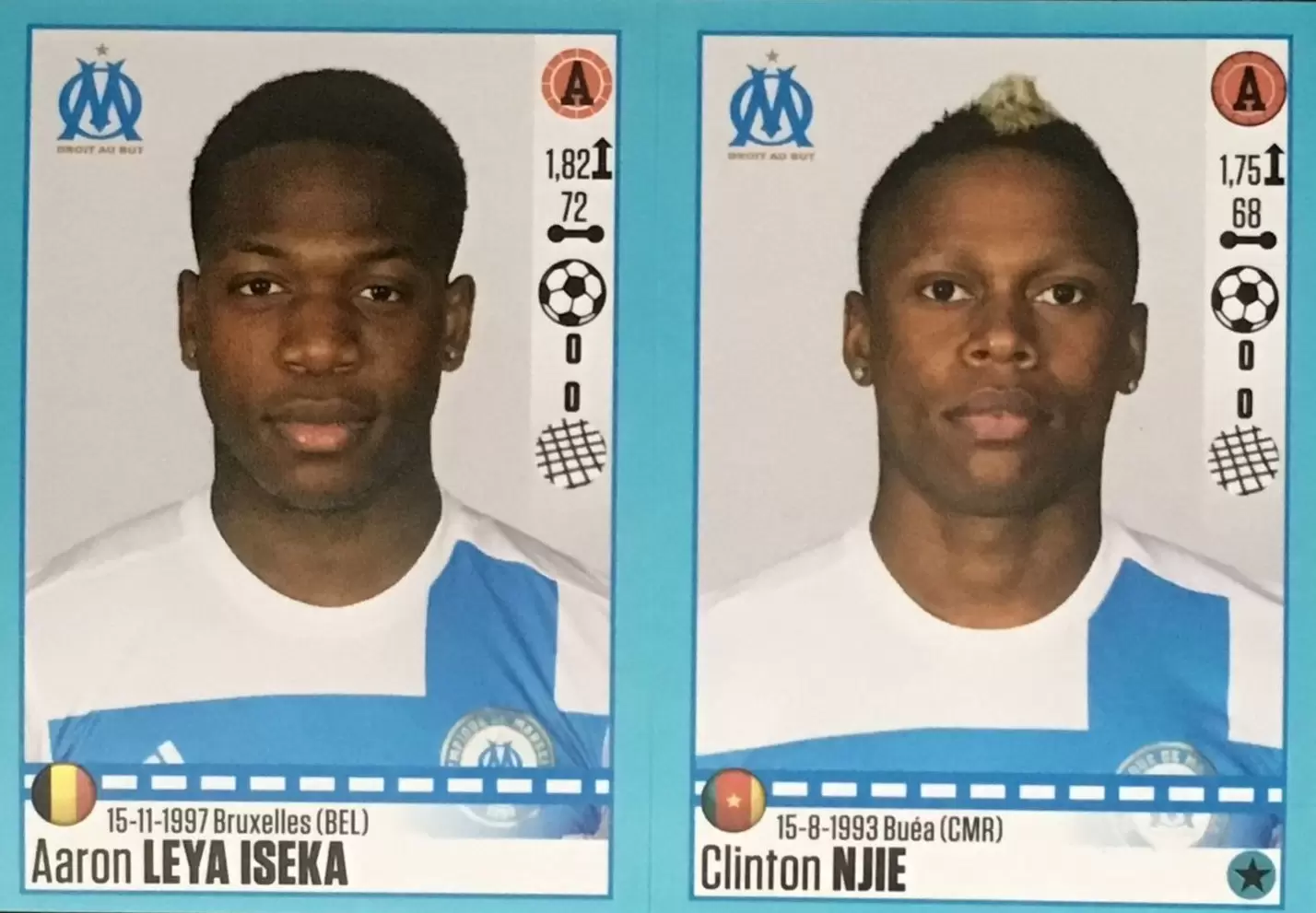Foot 2016-17 (France) - Aaron Leya Iseka - Clinton Njie - Marseille