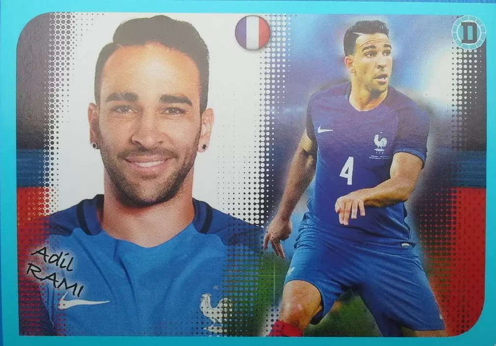 Foot 2016-17 - Adil RAMI - Poster de l\'Equipe de France