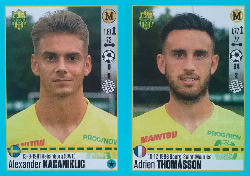Foot 2016-17 - Alexander Kacaniklic - Adrien Thomasson - Nantes