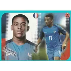 Anthony MARTIAL - Poster de l'Equipe de France