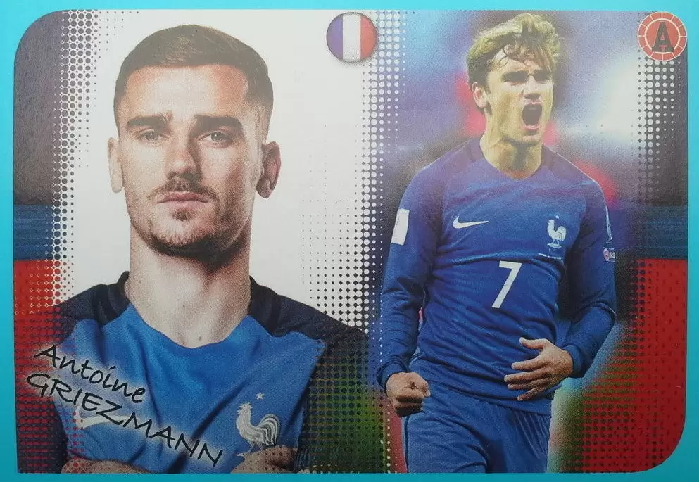 Foot 2016-17 - Antoine GRIEZMANN - Poster de l\'Equipe de France
